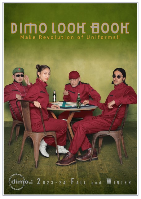 dimo Look Book 2023-'24年 秋冬カタログ